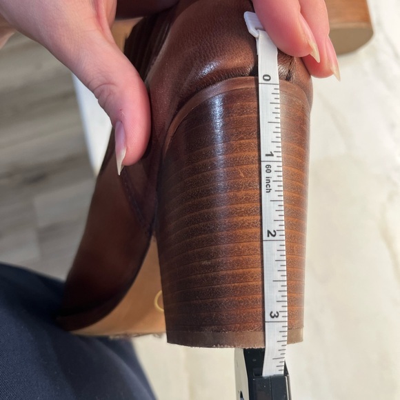 Chinese laundry booties light brown leather size 8.5 - Picture 7 of 7